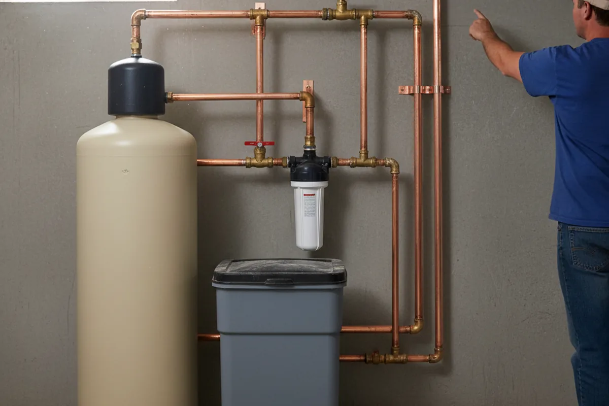 Whole-house water treatment system installed in Diamond
